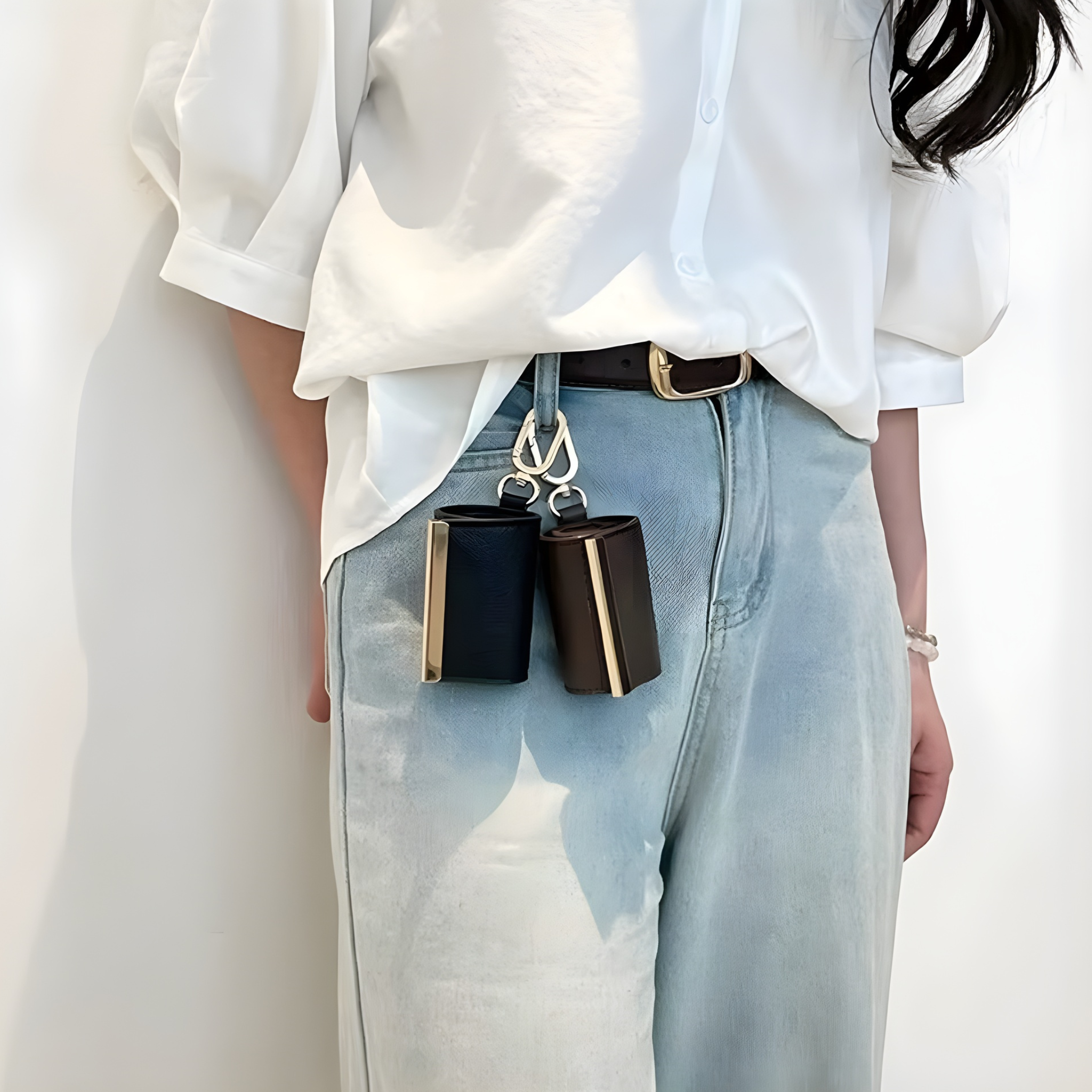 Mini Keychain Tote Bag